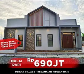 MODERN TROPICAL PREMIUM CLUSTER DZIKRA VILLAGE KEDAMAIAN B LAMPUNG