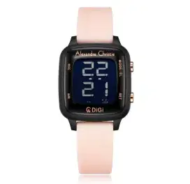 Alexandre Christie ACF9369 LHRIPBAPN Jam Tangan Digital Wanita