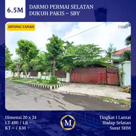 Rumah Hitung Tanah Darmo Permai Selatan Dukuh Pakis Surabaya