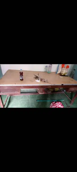 meja kayu jati kuno 60th