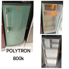 Kulkas POLYTRON bekas bergaransi