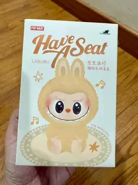 Labubu Have a Seat asli Pop Mart (sealed)