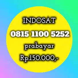 NOMOR CANTIK INDOSAT 1100 5252