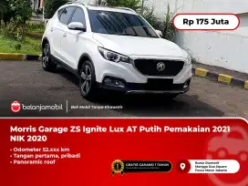 [ PANORAMIC ] Morris Garage MG ZS Ignite Lux AT Putih 2020/2021