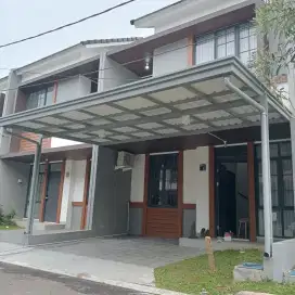 kanopi atap alderon + talang air profil terbaik bergaransi
