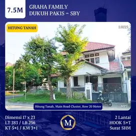 Rumah Hitung Tanah Graha Family Dukuh Pakis Surabaya