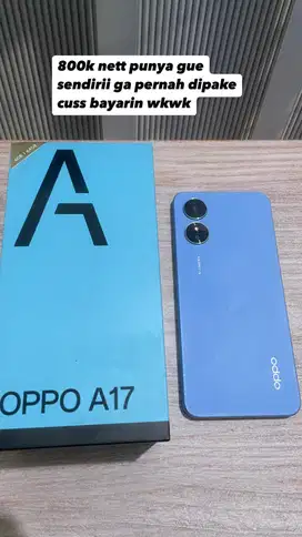 OPPO A17 4GB/64GB | BEKAS | Nego