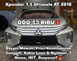 (TDP 21 JUTA!) Mitsubishi Xpander 1.5 Ultimate Automatic Silver 2018