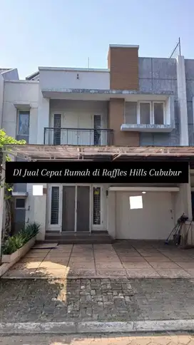 DI Jual Cepat Rumah di Raffles Hills Cububur