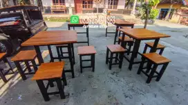 Meja kursi makan cafe restoran