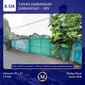Tanah Jambangan Surabaya