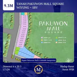 Tanah Pakuwon Mall Square Wiyung Surabaya
