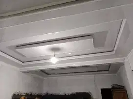 Partisi Jasa Tukang Pasang Wall Moulding Sekat Plafon PVC GRC Gypsum