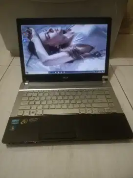 Acer V3-471G gaming core i5 ram 8gb VGA Nvidia 2gb 128bit