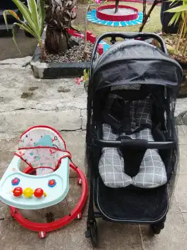Stroller Babydoes + Baby Walker
