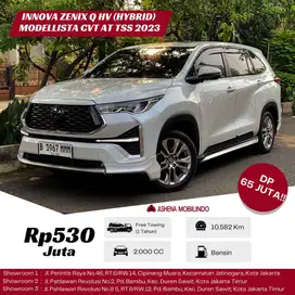 Innova Zenix Q HV (Hybrid) Modellista AT 2023 Putih KM 10rb! Like New!