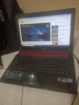 Asus N43SL gaming core i7 ram 8gb SSD 128gb dual VGA Nvidia 2gb