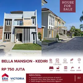 Rumah DIJUAL di Bella Mansion Kediri Suasana Tenang dan Aman Bangunan