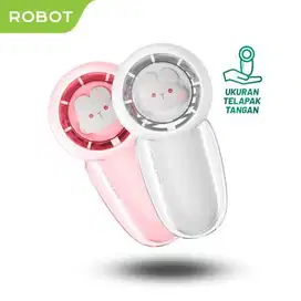 Robot RT-BF21 Kipas Angin USB Portable Mini Fan Design Rabbit 1200mAh