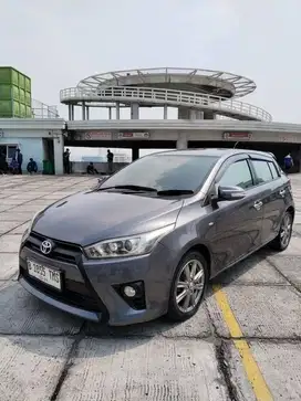 (Promo Tdp 15jt) Toyota Yaris 1.5 G AT 2015 Abu, pajak bln 3/26
