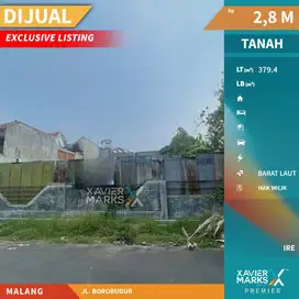 Dijual Cepat Tanah Kavling Strategis di Area Perumahan Borobudur, Mlg