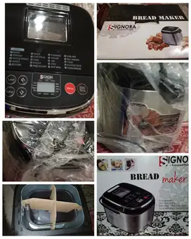Dijual Bread Maker Alat Pembuat Roti sangat Praktis Merk Signora