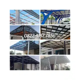 Pembuatan bergaransi utk pintu gerbang,kanopi,pagar, railing tangga
