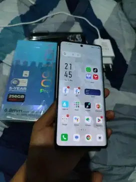 Infinix hot 50 Pro plus nfc ram 8/256 layar lengkung Fullset mulus