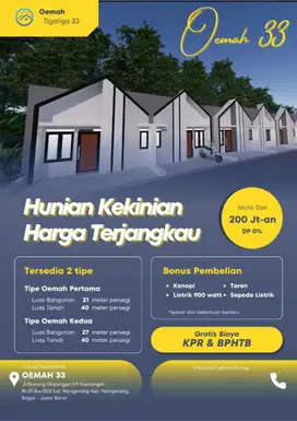 Rumah SHM Cukup 2 JT Tnpa Dp Free Bea2 Citayam Bojonggede
