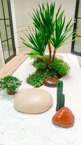 taman kering zen model desain jepang