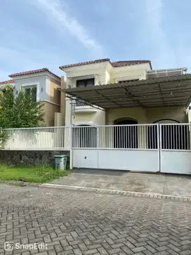 DIJUAL RUMAH WISATA BUKIT MAS ROYAL PALAIS SIAP HUNI MODERN BARAT