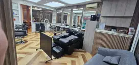 Salon Barber Meni Pedi DISEWAKAN KOMPLIT Pralatan Siap Pakai BARU RAME