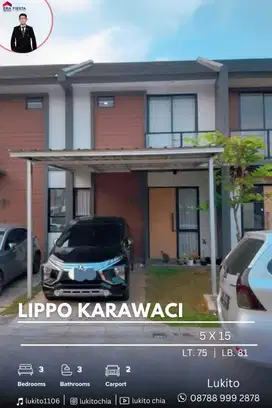 Dijual Rumah Baru Lippo Karawaci Lokasi Strategis Dekat Tol