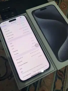 IPHONE 15 PROMAX 256GB RESMI IBOX LIKENEW, NOT IPHONE 13 14 16
