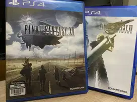 Bluray disc Game Final Fantasy VII REMAKE & FF XV