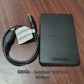 Harddisk Eksternal 500Gb / Usb3