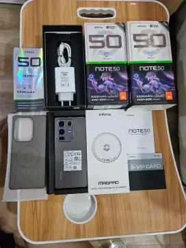 Infinix note 50 8/256 fullset ori,mulus,garansi panjang,NETT,Cod Pluit