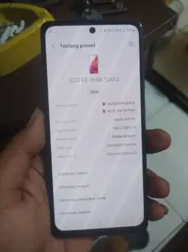 SAMSUNG S20 FE  8/128