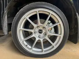 velg wedsport tc105 hiper silver Ring