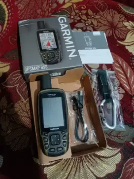 Gps Garmin Map 65s Second komplit Mulus Original Bergaransi 1 Bulan
