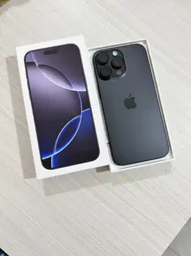 iphone 16 Pro Max 256 ibox bh 100 seminggu pakai kaya baru