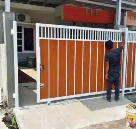 Pagar minimalis anti keropos