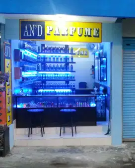 Di. Jual perlengkapan dan perabotan toko parfum isi ulang / refil