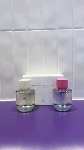 NEW PARFUM ZARA FEMME & TWILIGHT MAUVE 100% ORIGINAL
