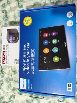 Philips 9inch android hu+lenovo camera
