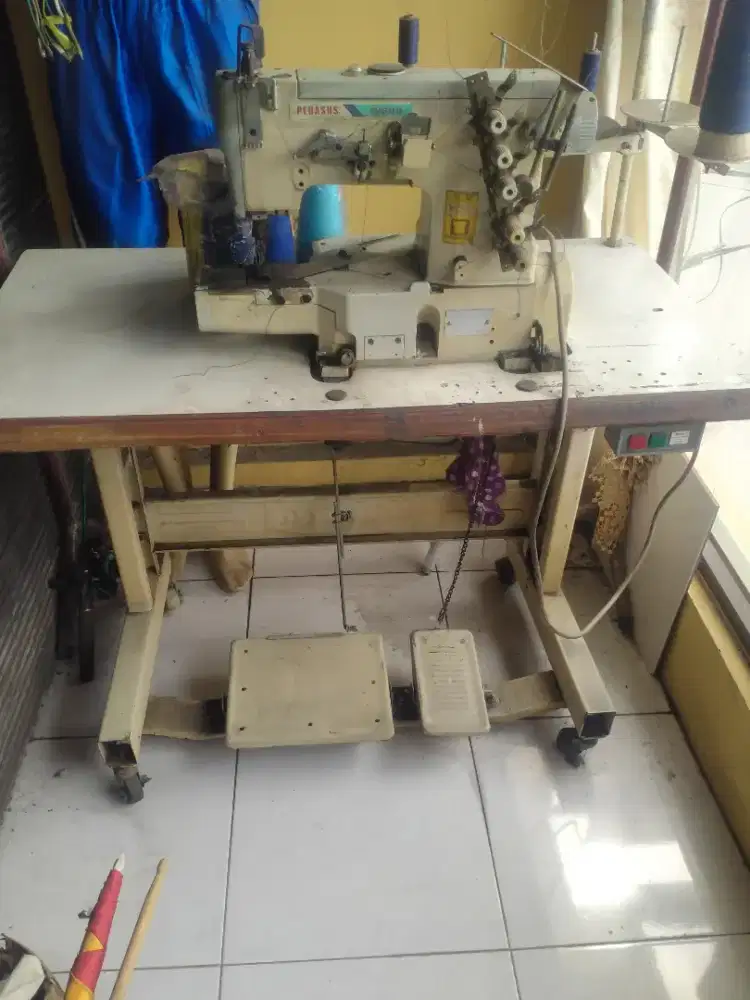 Di jual BU mesin overdek murah