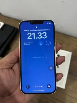 Iphone 13 internal 128GB iBox fullset garansi on bh 96%