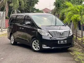 Alphard S Premium Sound Hitam 2010. MPV Nyaman Mewah Audio Premium