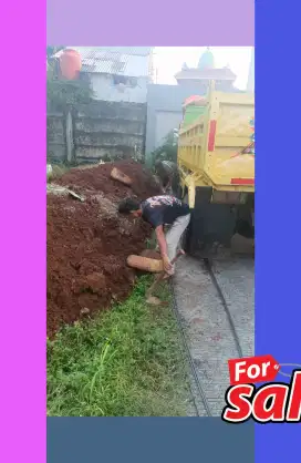 Tanah Merah puing urugan
