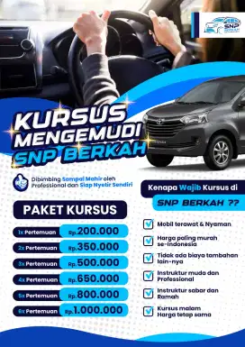 KURSUS MENGEMUDI MOBIL MANUAL MURAH